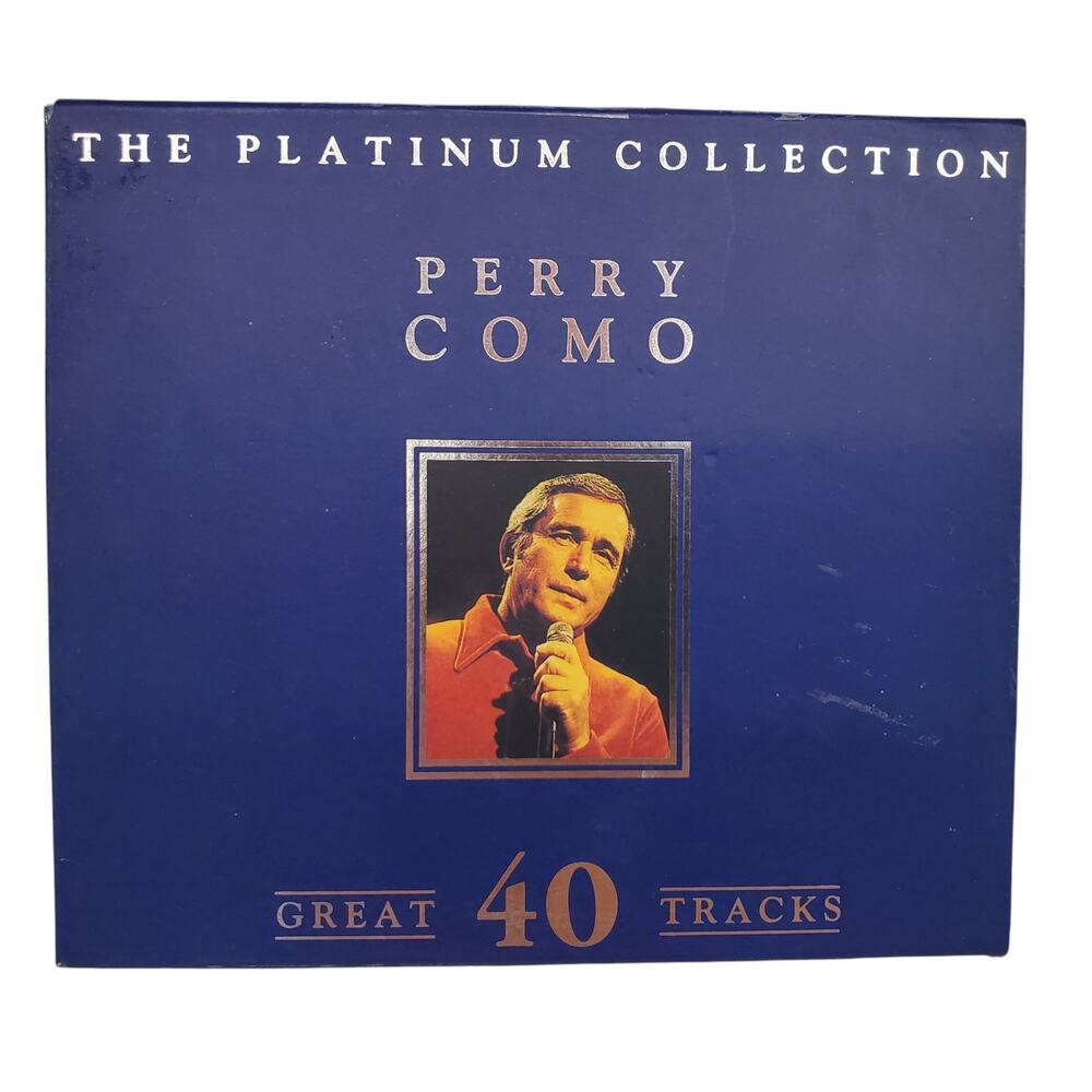 Perry Como Platinum Collection CD 40 Tracks 2 Disc